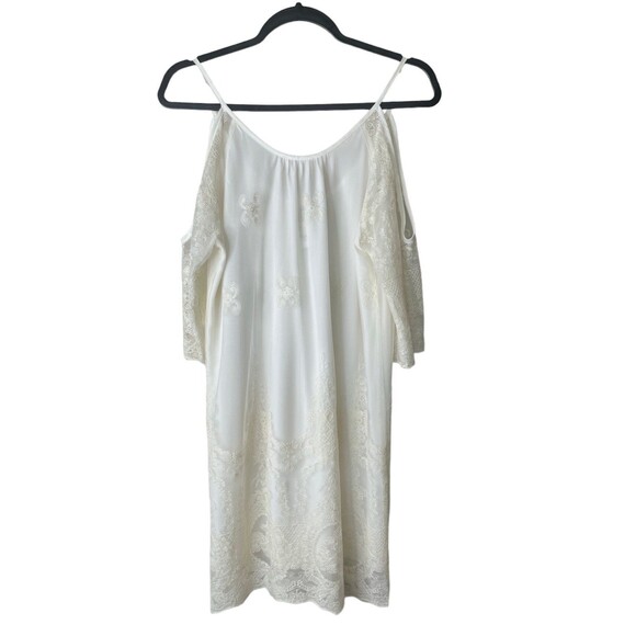 NWT Women’s Cold Should Round Neck Embroidery Dress-Glam Size Small #364 - Picture 2 of 12